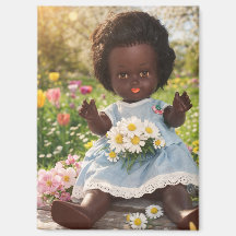 Spring Magic & Daisy Happiness Magnet