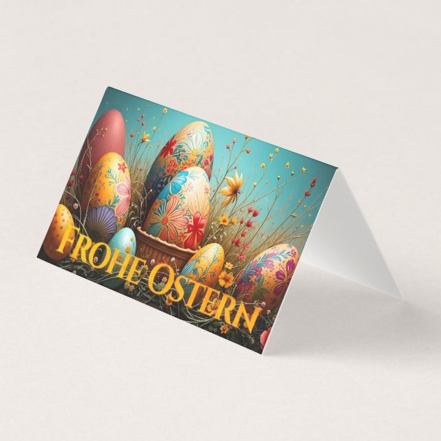 Spring Magic with Easter Eggs (Front)