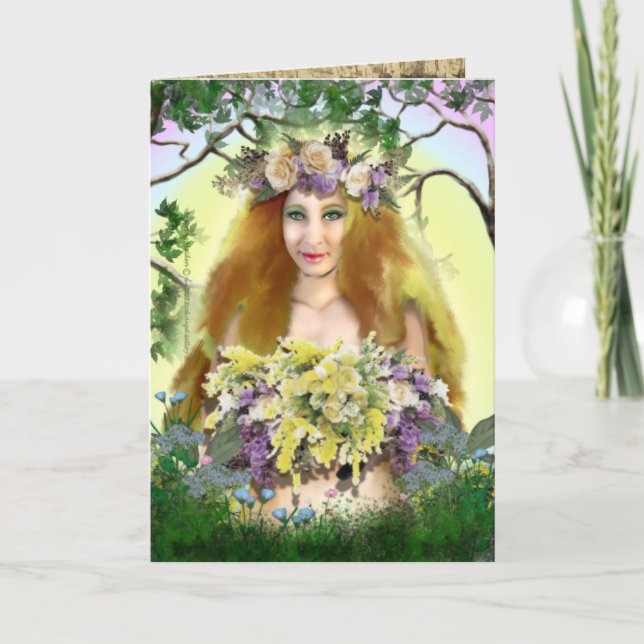 Spring Maiden Card (Front)