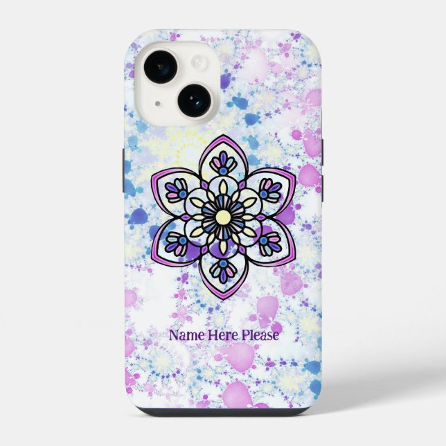 Spring Mandala iPhone / iPad case (Back)