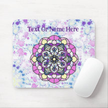 Spring Mandala Mousepad
