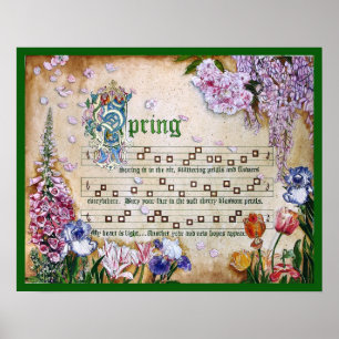 Spring Manuscript Poster
