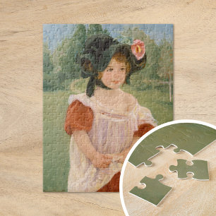 Spring: Margot Standing in a Garden   Mary Cassatt Jigsaw Puzzle