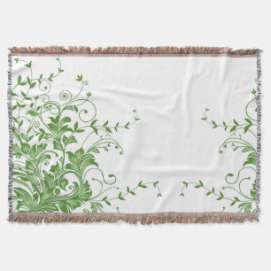 Spring Meadow Throw Blanket