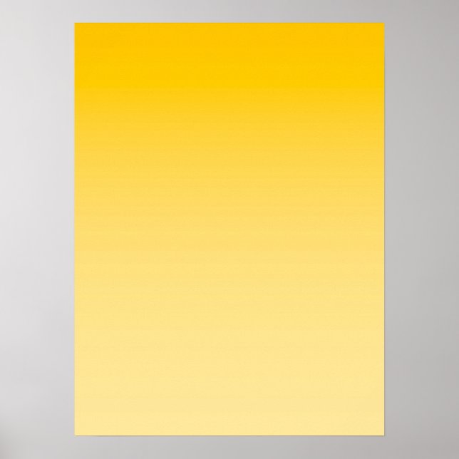 SPRING MOOD – Pastel Yellow | light to deep |  Poster (Front)
