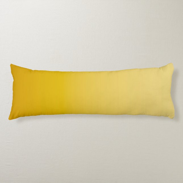 SPRING MOOD – Soft Yellow | deep to light |  Body Cushion (Front)
