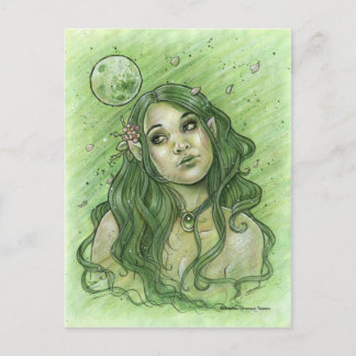 Spring Moon Postcard