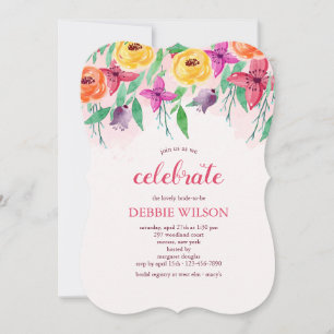 Spring Morning Floral Invitation