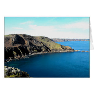 Spring morning on the north coast of Jersey card
