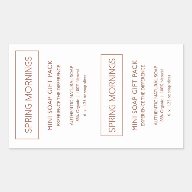 spring mornings mini gift pack front label (Front)