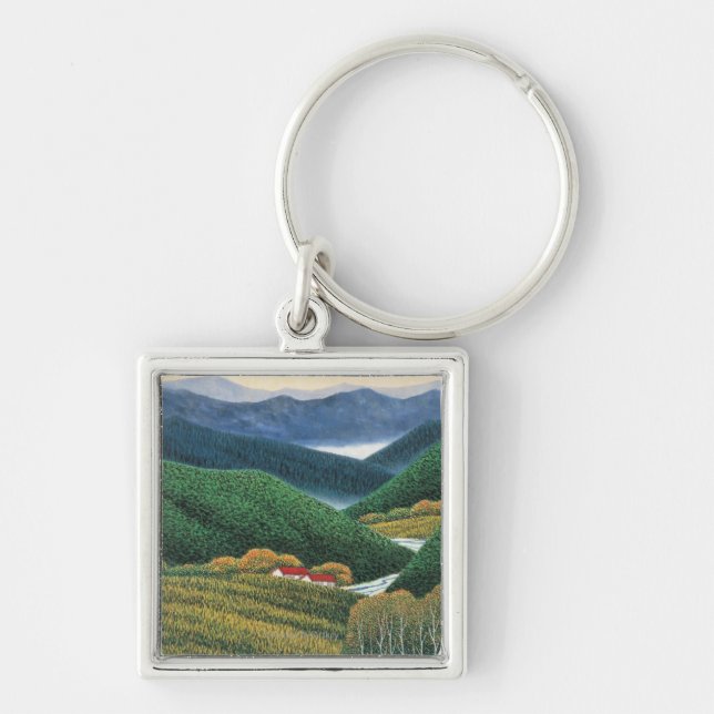 Spring Mountains Key Ring (Front)