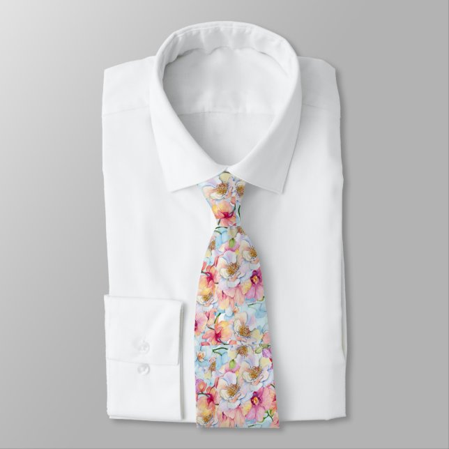 Spring Necktie  (Tied)