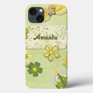 Spring Occasions Mixed Media PERSONALIZED iPhone 13 Case