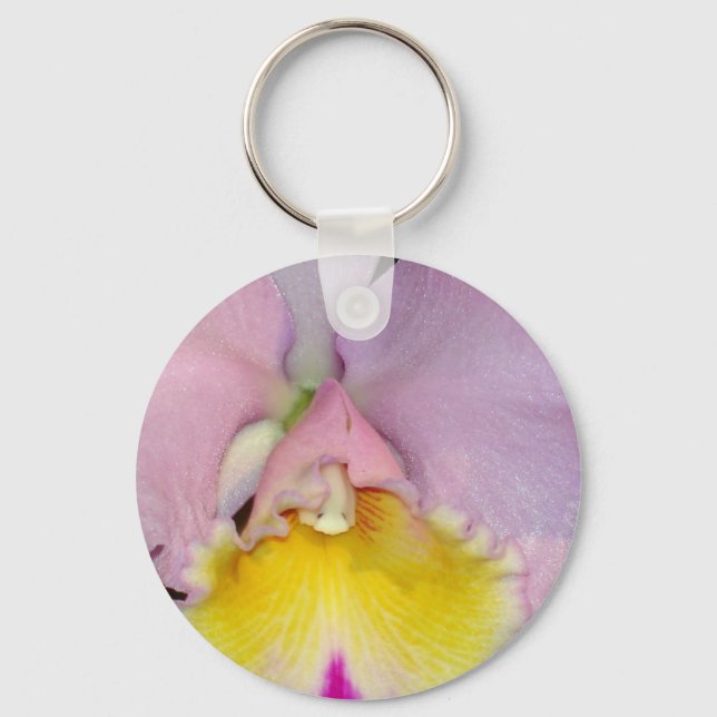 Spring Orchid Key Ring (Front)
