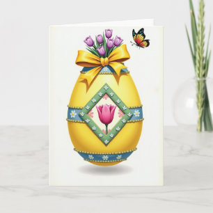 Spring Ornament Greeting Card