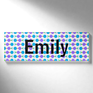 Spring Ornaments Name Tag