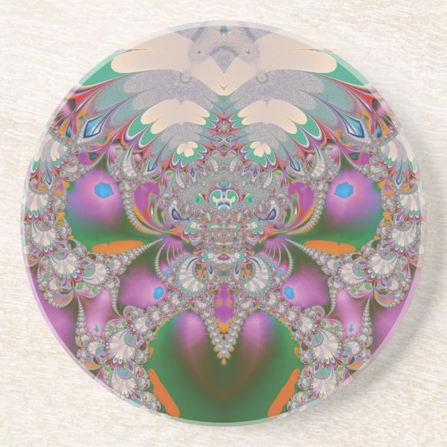 Spring Owl Coaster (Front)