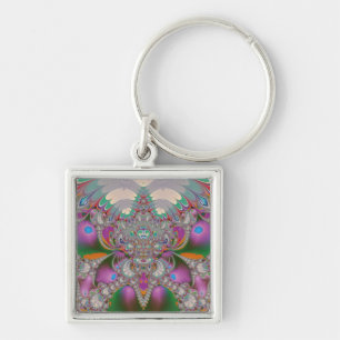 Spring Owl Key Ring