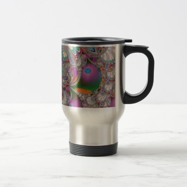 Spring Owl Travel Mug (Right)