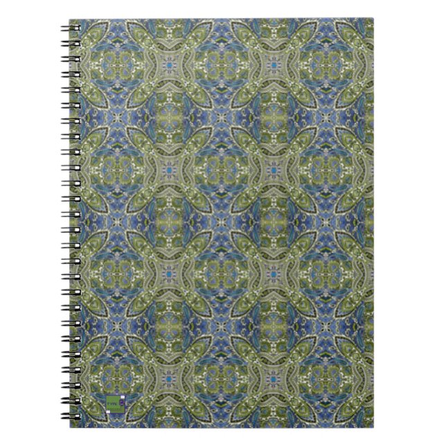Spring Paisley Notebook (Front)
