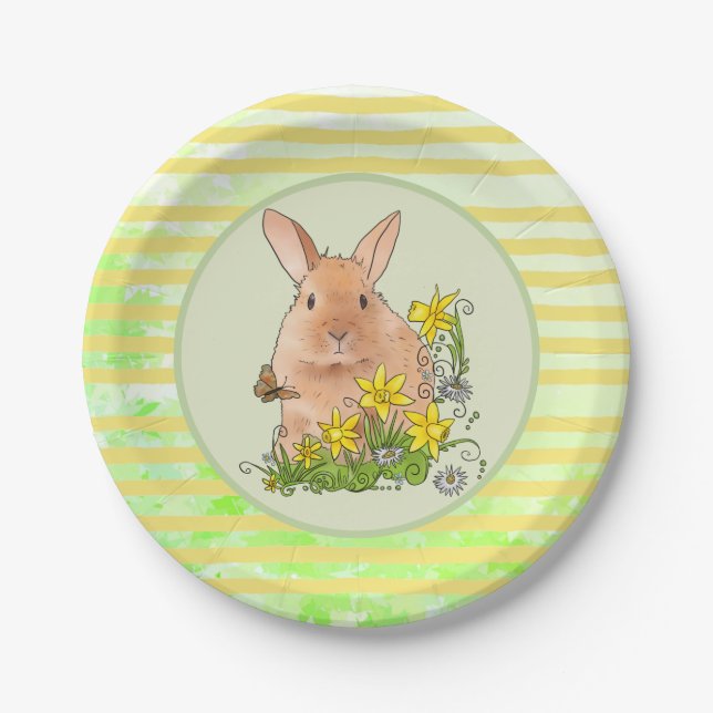 spring paper plate (Front)