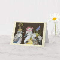 Spring Party card
