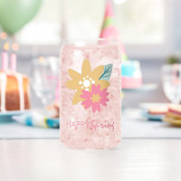 Spring Party Floral Wreath Birthday Flowers