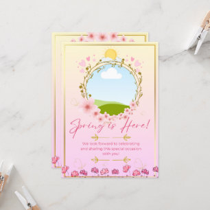 Spring Party Invitation