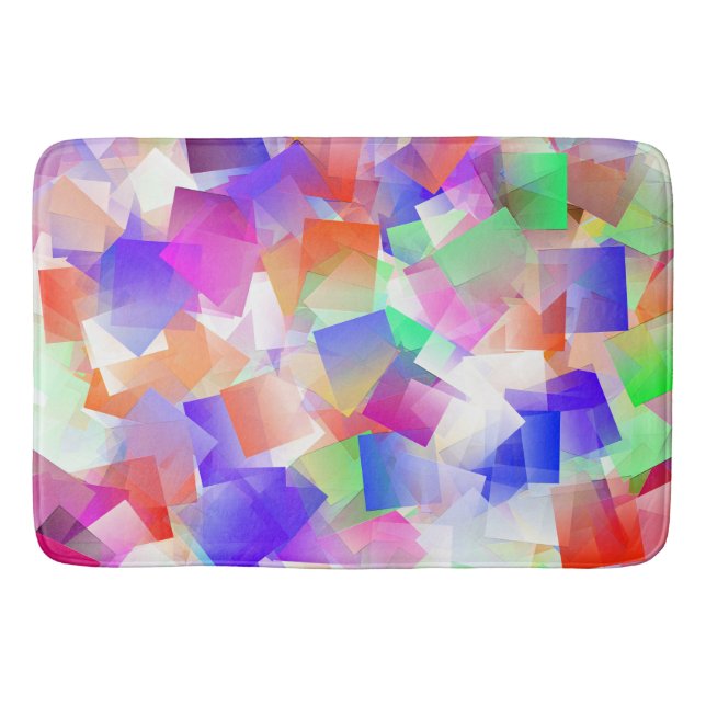Spring Party Time.... Bath Mat (Front)