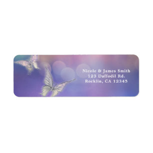 Spring Pastel Butterflies Party Invitation