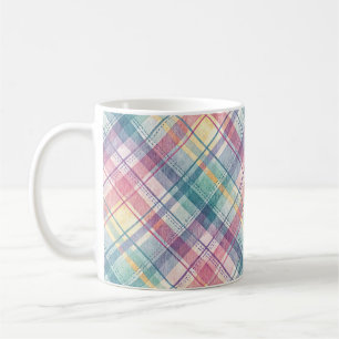 Spring Pastel Diagonal  Coffee Mug