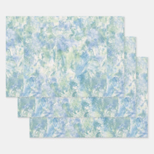 Spring Pastel Marbled Wrapping Paper Sheet