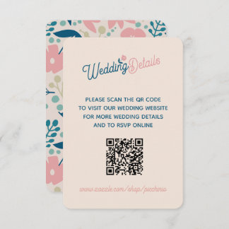 Spring Pastel Petals Enclosure Card