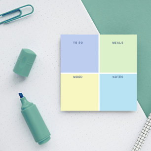 Spring Pastels Daily Organizing Post-it Notes
