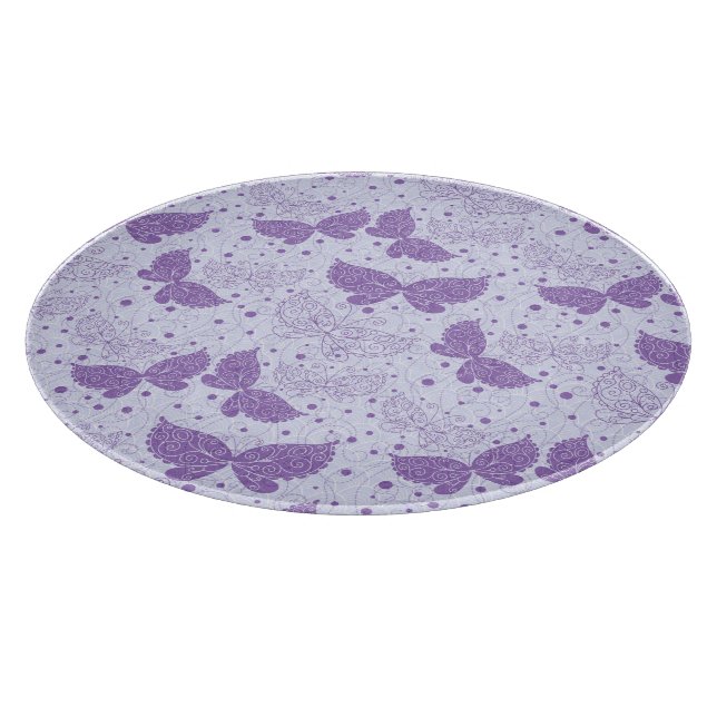 Spring Pattern Cutting Board (Corner)