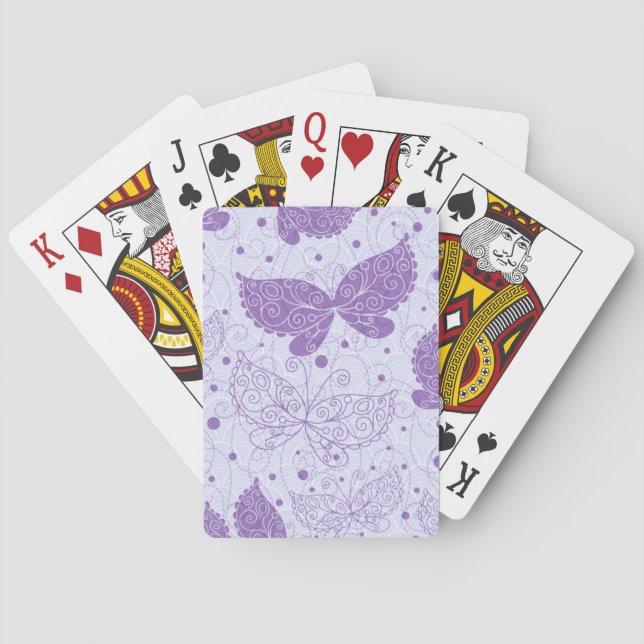 Spring Pattern Playing Cards (Back)