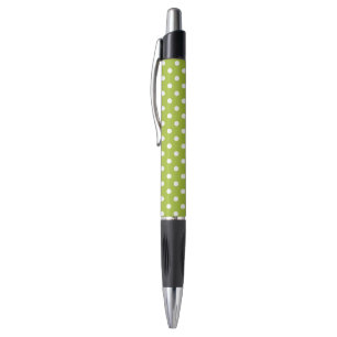 Spring pattern with white polka dots