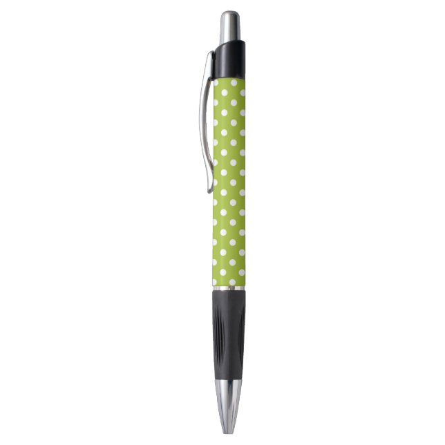 Spring pattern with white polka dots (Top (Vertical))