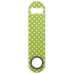 Spring pattern with white polka dots