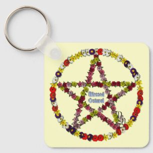 Spring Pentical Key Ring