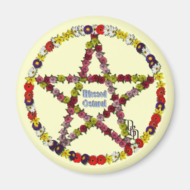 Spring Pentical Magnet (Front)