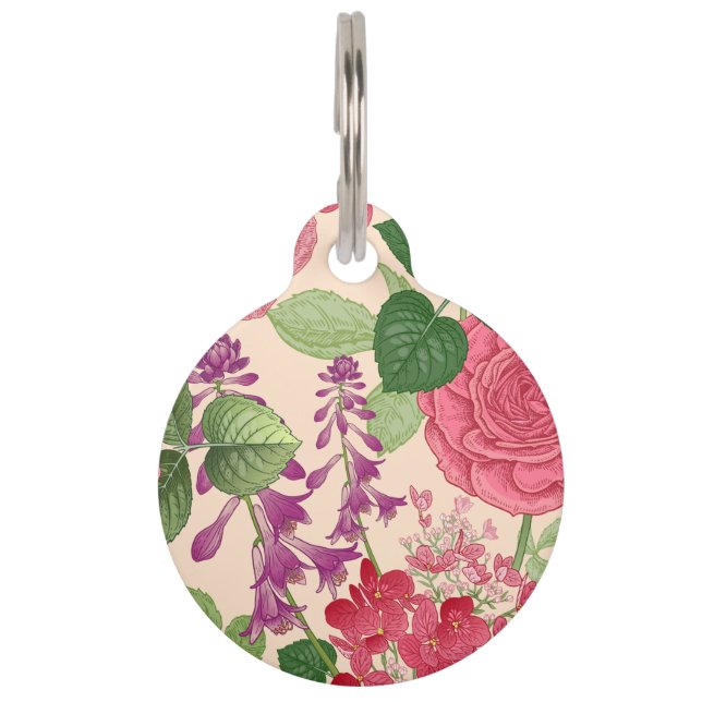 spring pet tag (Front)