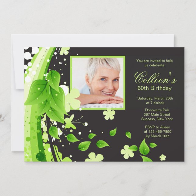 Spring Photo Invitation (Front)