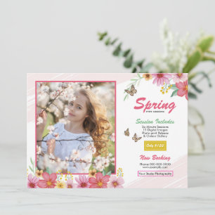 Spring Photography Mini Session Template
