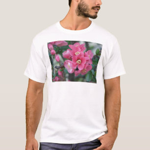 Spring Pink Blooming Flowering Quince T-Shirt