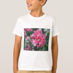 Spring Pink Blooming Flowering Quince T-Shirt