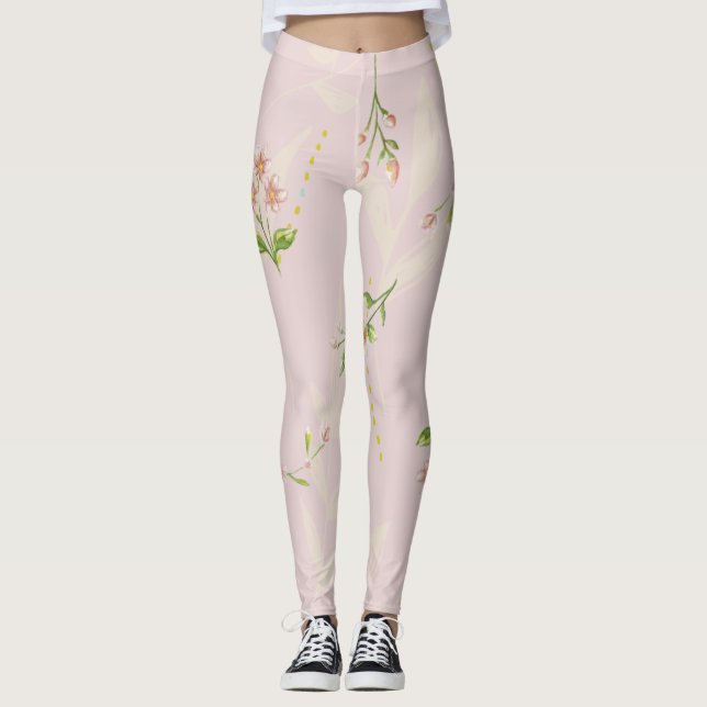 SPRING PINK LEGGINGS (Front)