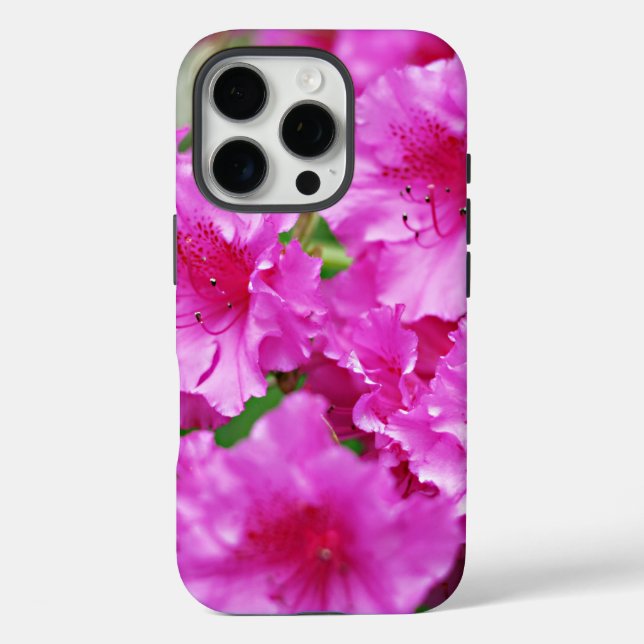Spring Pink Rhododendron Blooms Case-Mate iPhone Case (Back)