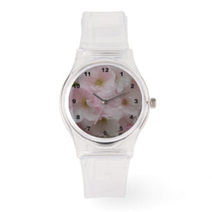 Spring Pinky Sporty Pink Silicon Wrist Watch