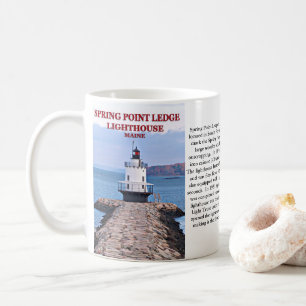 Spring Point Ledge Lighthouse, Maine Mug